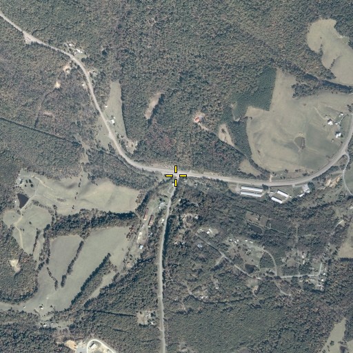 Aerial/Satellite Image of Intersections, VA