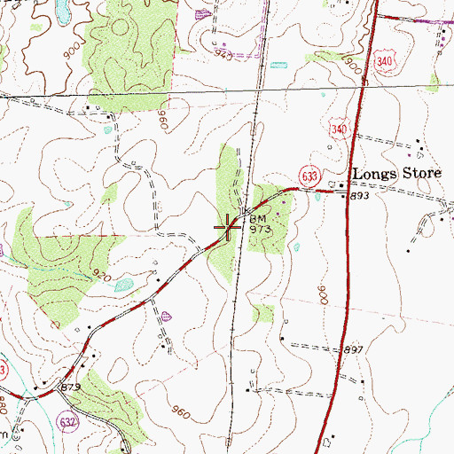Topographic Map of Page County, VA