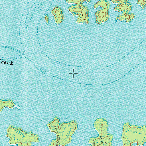 Topographic Map of Fields Ferry (historical), VA