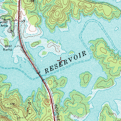 Topographic Map of Mount Ararat School (historical), VA