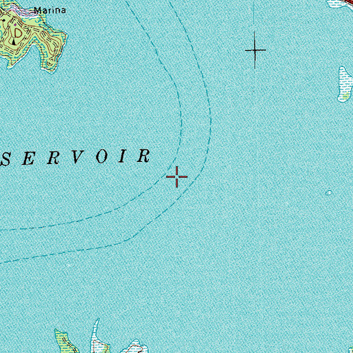 Topographic Map of North Bend (historical), VA