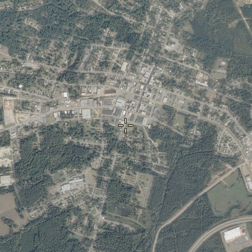 Aerial/Satellite Image of Temple Gate Reformed Zion United Apostolic Church, VA