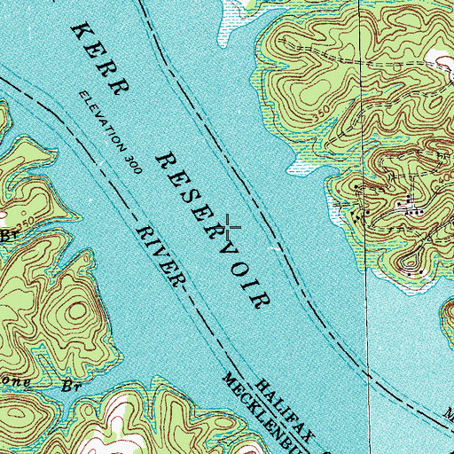 Topographic Map of Nelsons Island (historical), VA