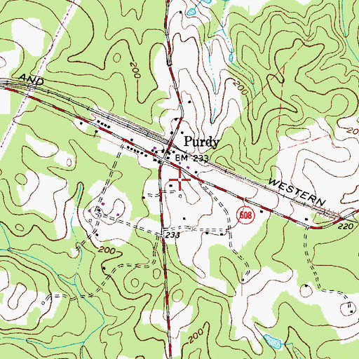 Topographic Map of Wes-Vue Farm, VA