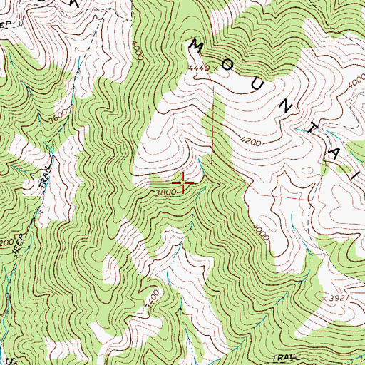 Topographic Map of Grayson County, VA