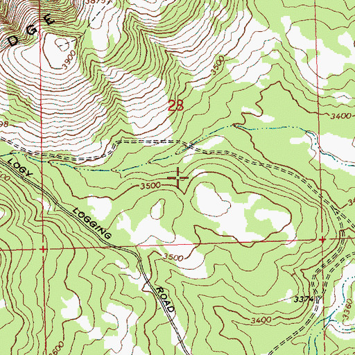 Topographic Map of Yakama Nation Reservation, WA