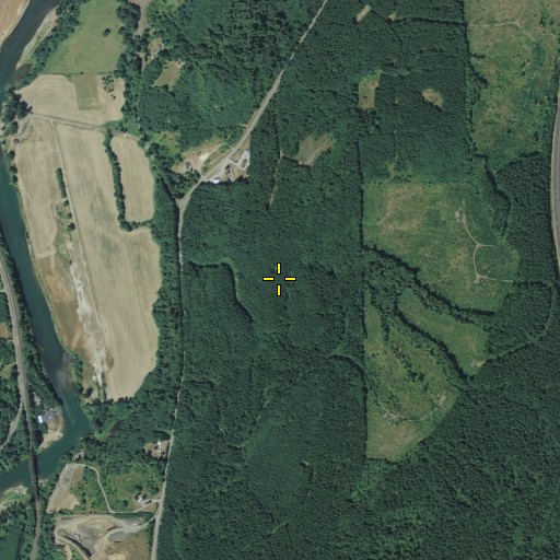 Aerial/Satellite Image of Barnes State Park, WA