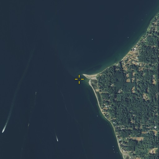 Aerial/Satellite Image of Battle Point, WA
