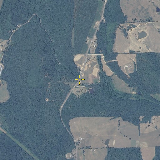 Aerial/Satellite Image of Lackey Gap, AL