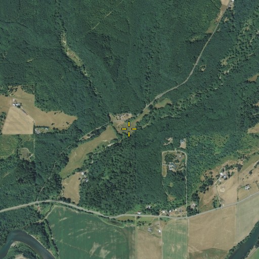 Aerial/Satellite Image of Bear Creek, WA