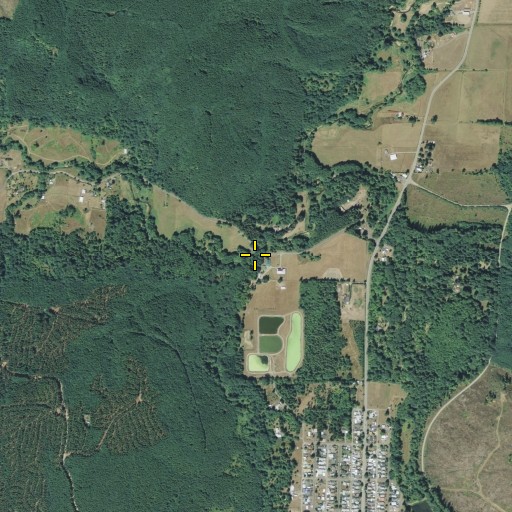 Aerial/Satellite Image of Becker Creek, WA