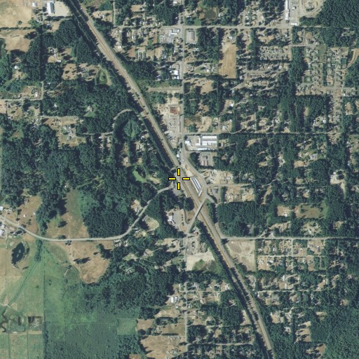 Aerial/Satellite Image of Bethel Church, WA