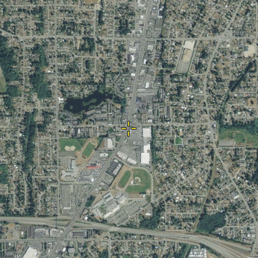 Aerial/Satellite Image of Beverly Park, WA