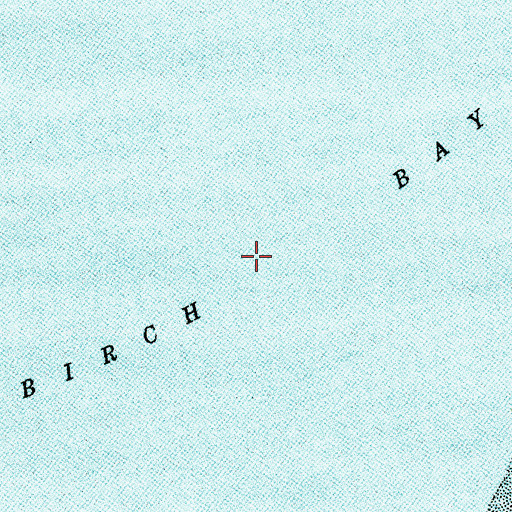 Topographic Map of Birch Bay, WA