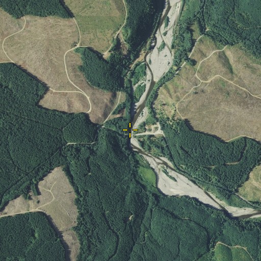 Aerial/Satellite Image of Brownell Creek, WA