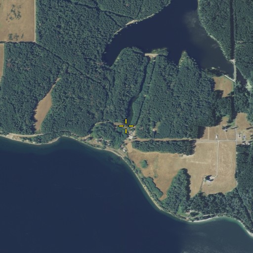 Aerial/Satellite Image of Butterworth Dam, WA
