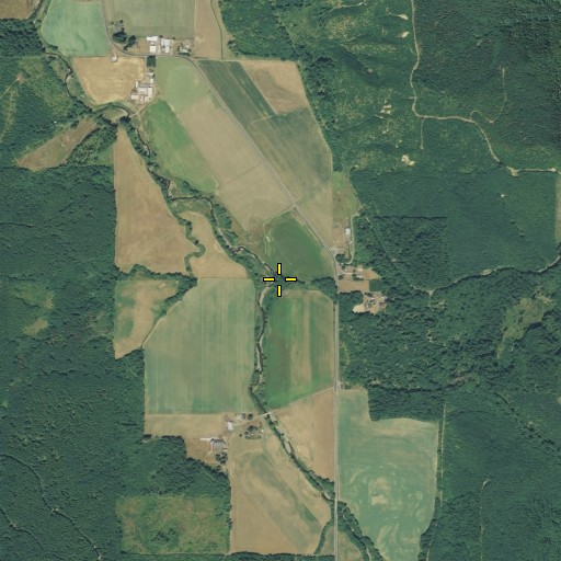Aerial/Satellite Image of Cedar Creek, WA