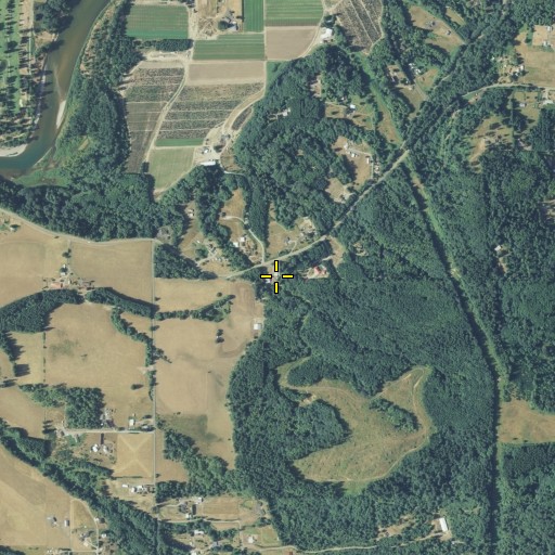 Aerial/Satellite Image of Cedar Creek School, WA