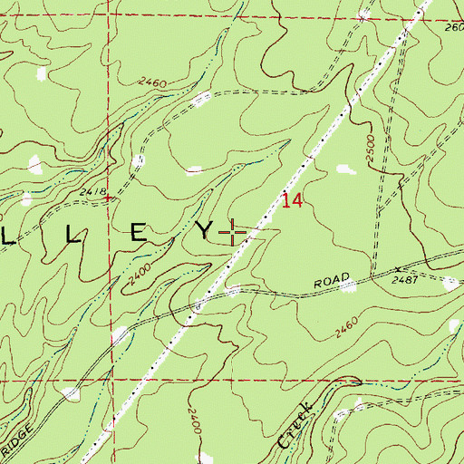 Topographic Map of Cedar Valley, WA
