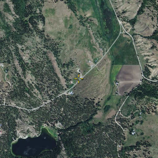 Aerial/Satellite Image of Church of Our Lady of Lourdes, WA