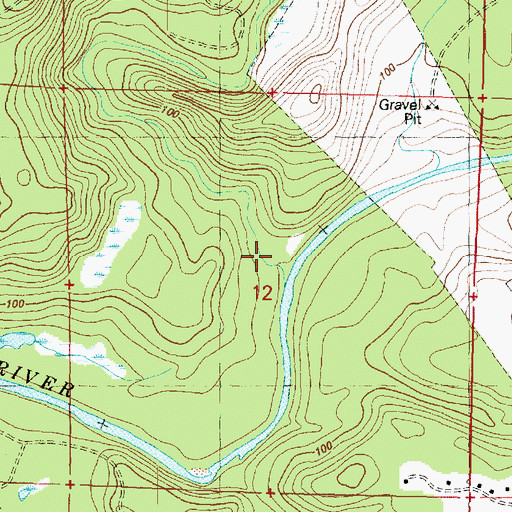 Topographic Map of Coal Creek, WA