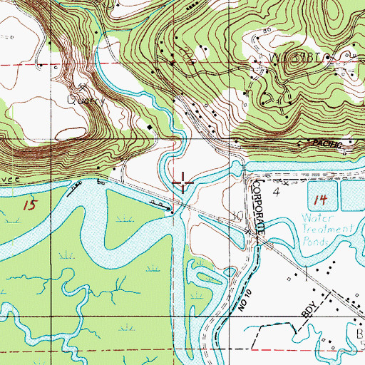 Topographic Map of Coal Creek, WA