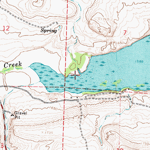 Topographic Map of Coal Creek, WA