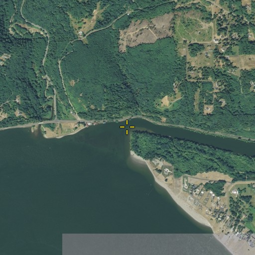 Aerial/Satellite Image of Coal Creek Slough, WA