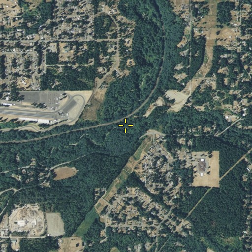 Aerial/Satellite Image of Covington Creek, WA