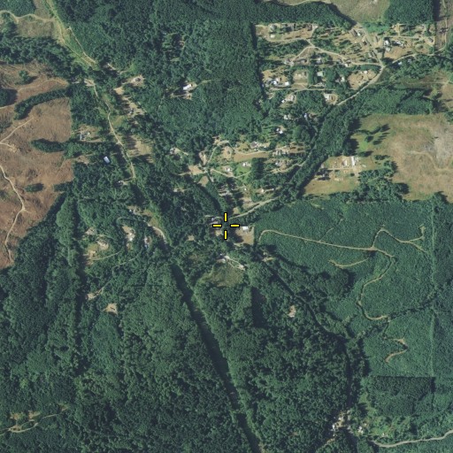 Aerial/Satellite Image of Dee Creek, WA