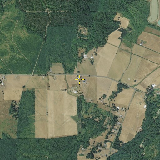 Aerial/Satellite Image of Drews Prairie, WA