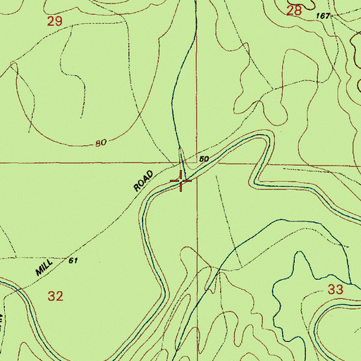 Topographic Map of East Fork North River, WA