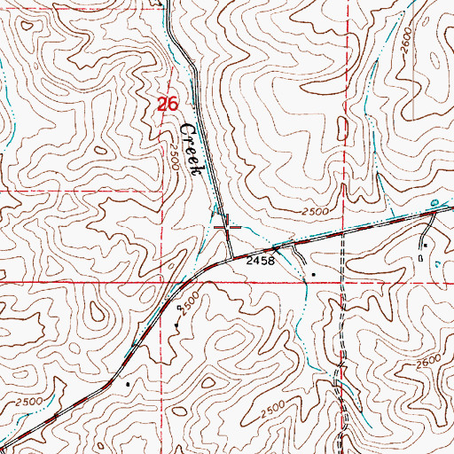 Topographic Map of Eden Valley, WA