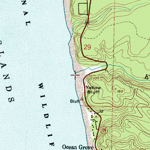 Topographic Map of Elk Creek, WA