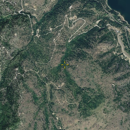 Aerial/Satellite Image of Fouress Mine, WA