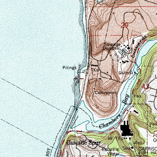 Topographic Map of Glacier, WA