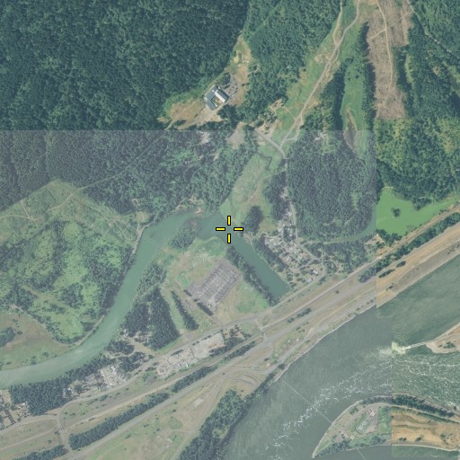 Aerial/Satellite Image of Greenleaf Creek, WA
