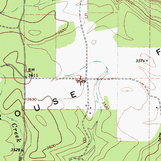Topographic Map of Grouse Flat, WA