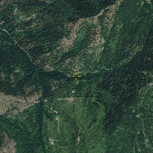 Aerial/Satellite Image of H and B Mine, WA