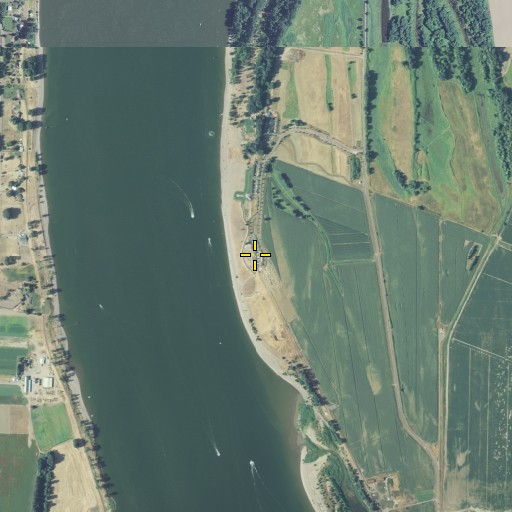 Aerial/Satellite Image of Hewlett Point, WA