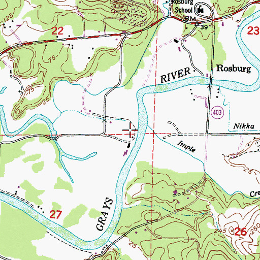 Topographic Map of Heldt Creek, WA