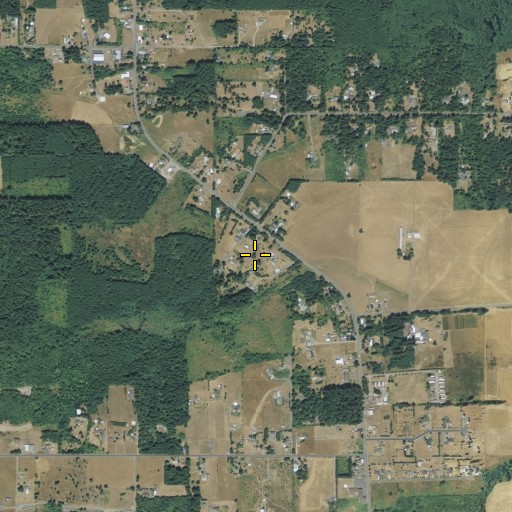Aerial/Satellite Image of Jackson Prairie, WA