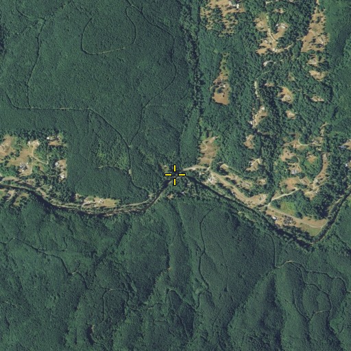 Aerial/Satellite Image of Jim Watson Creek, WA