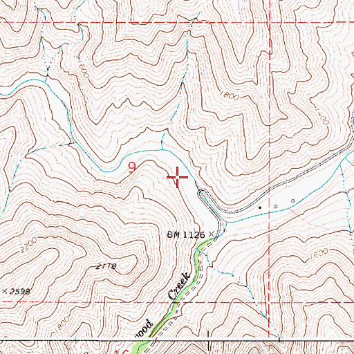 Topographic Map of Joseph Canyon, WA