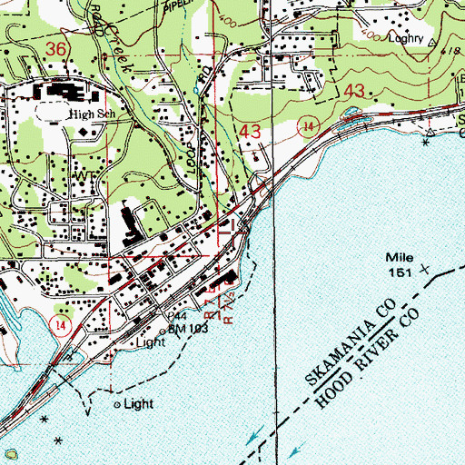 Topographic Map of Kanaka Creek, WA