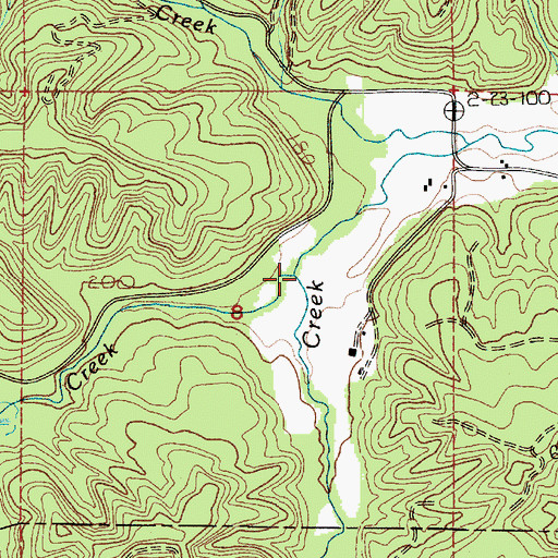Topographic Map of Kellogg Creek, WA