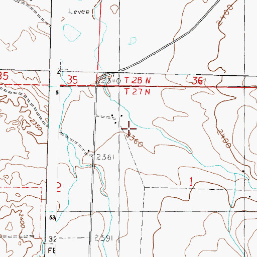 Topographic Map of Klobuschar Draw, WA