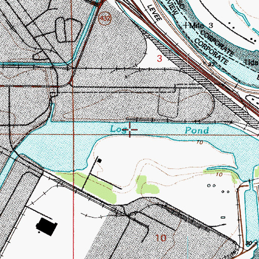 Topographic Map of Log Pond, WA