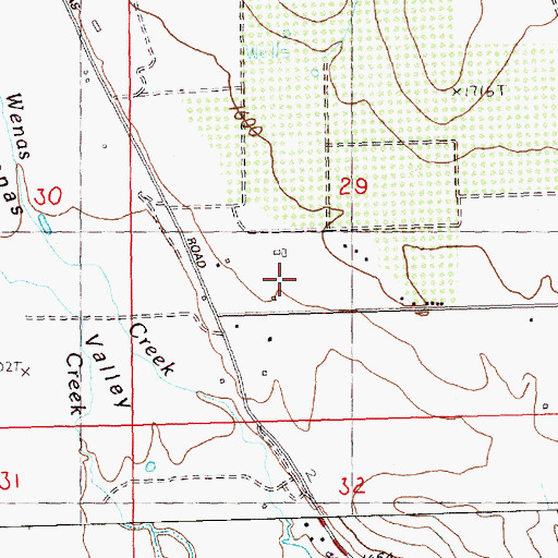 Topographic Map of Longmire Wenas Canal, WA