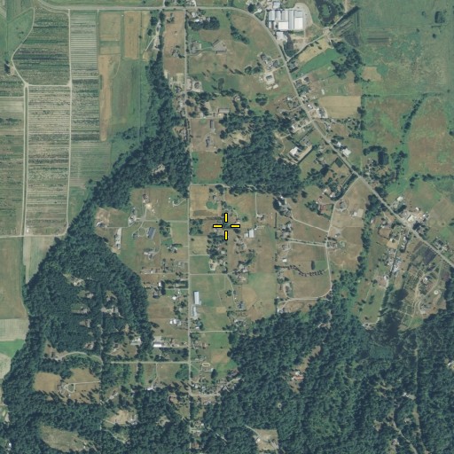 Aerial/Satellite Image of Lord Hill, WA